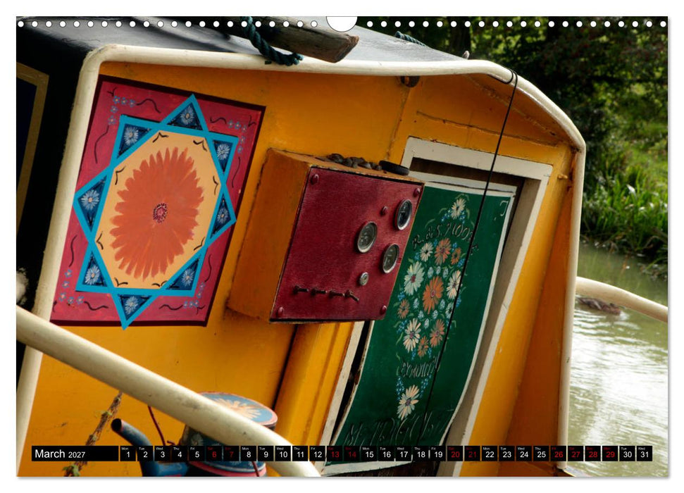 Narrowboats (CALVENDO Monthly Calendar 2027)