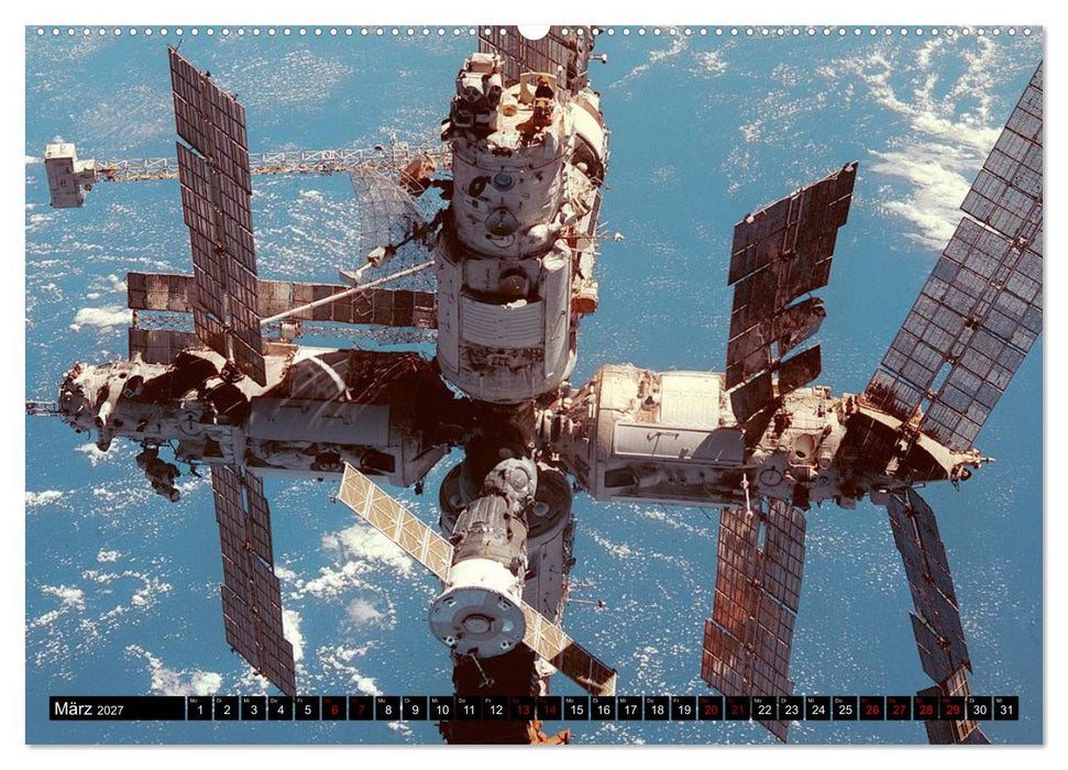 Auftrag im Weltall. Astronauten und Raumfahrt (CALVENDO Wandkalender 2027)