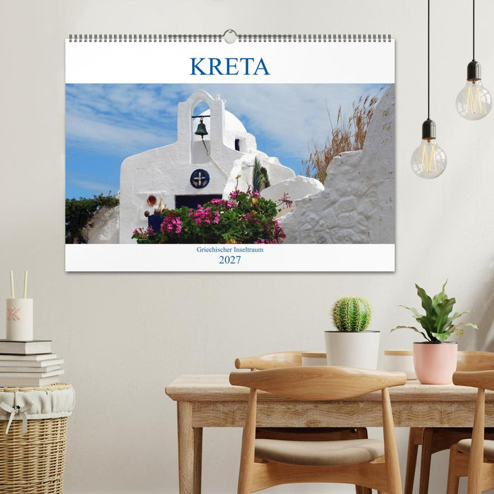 Kreta - Griechischer Inseltraum (CALVENDO Wandkalender 2027)