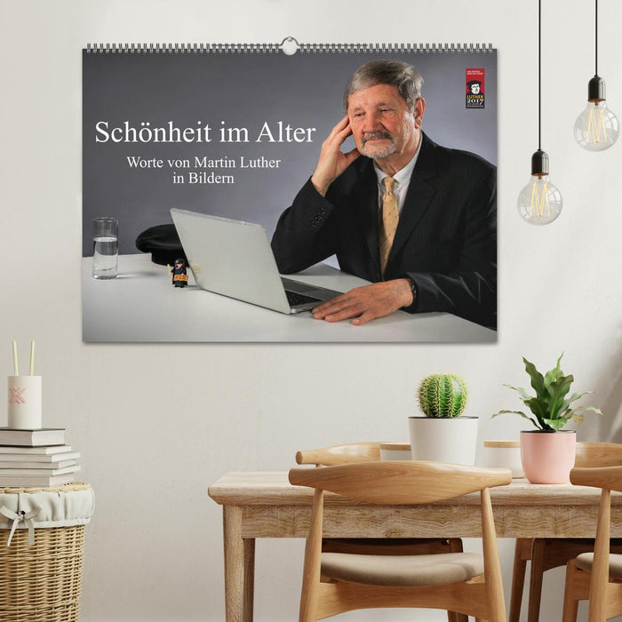 Schönheit im Alter - Worte von Martin Luther in Bildern (CALVENDO Wandkalender 2027)