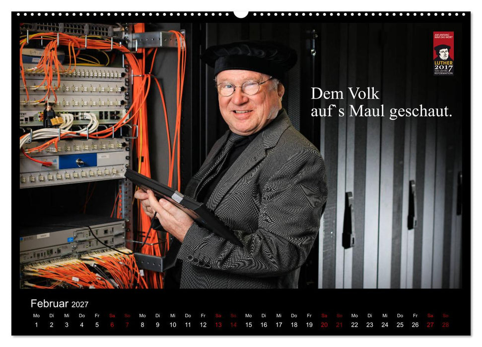 Schönheit im Alter - Worte von Martin Luther in Bildern (CALVENDO Wandkalender 2027)