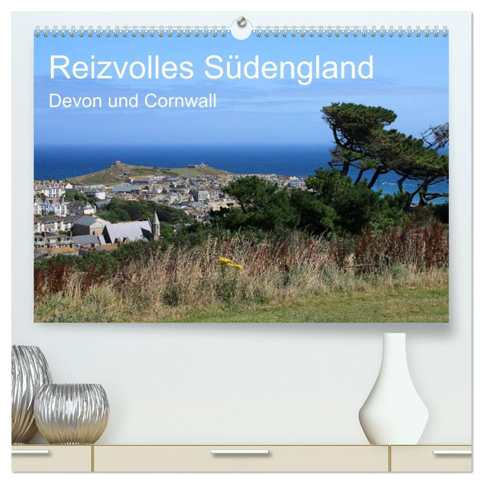 Reizvolles Südengland Devon und Cornwall (CALVENDO Premium Wandkalender 2027)