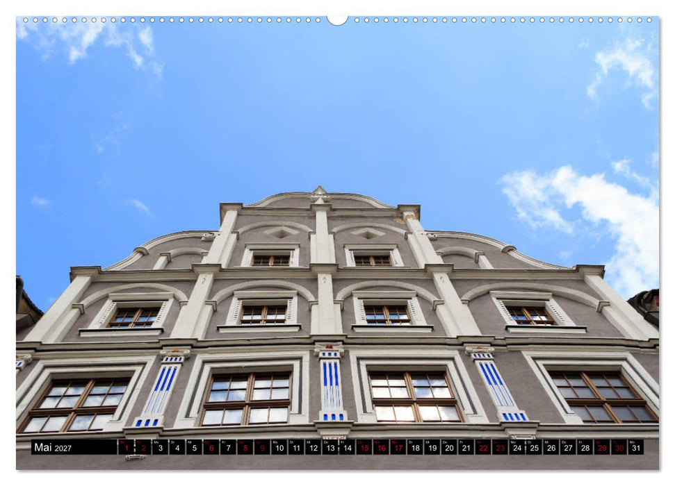 Görlitz - geteilte Stadt an der Neiße (CALVENDO Premium Wandkalender 2027)