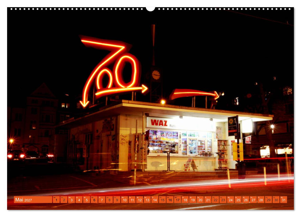 Essen Lichter der Nacht (CALVENDO Wandkalender 2027)