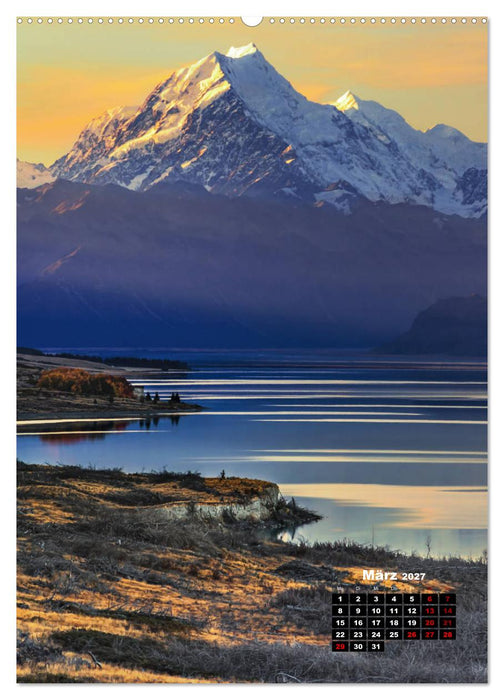 Neuseeland, Inseln der Träume (CALVENDO Premium Wandkalender 2027)