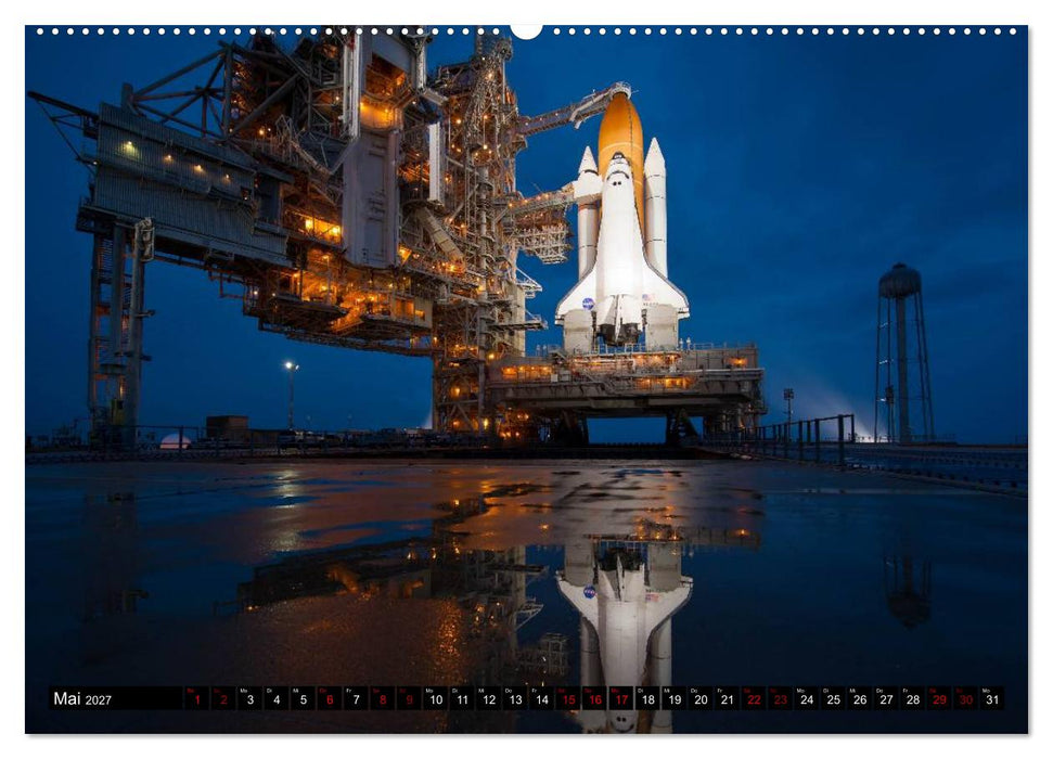 Auftrag im Weltall. Astronauten und Raumfahrt (CALVENDO Premium Wandkalender 2027)