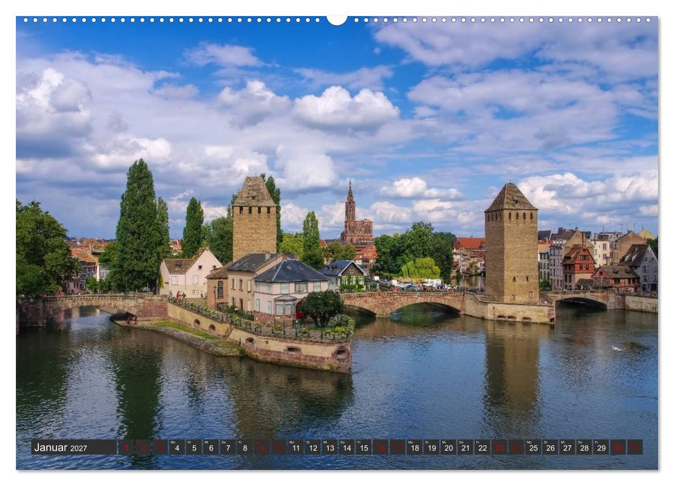 Elsass - Zwischen Rhein und Vogesen (CALVENDO Wandkalender 2027)
