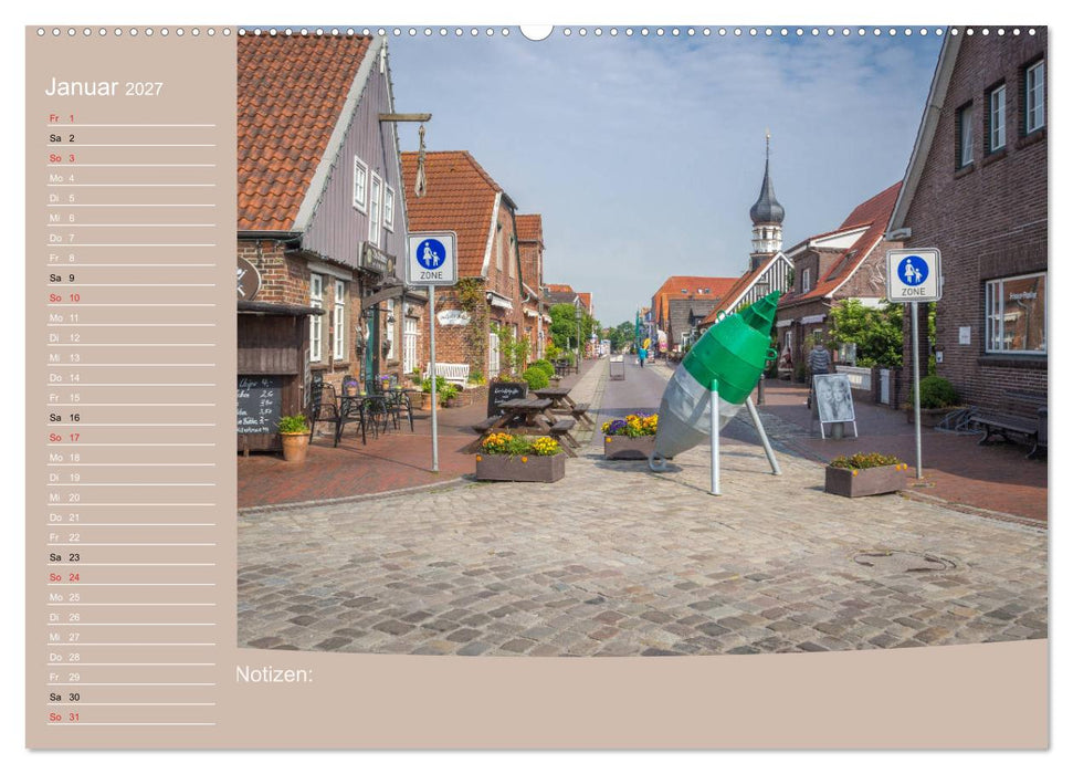 Hooksiel im Friesland (CALVENDO Wandkalender 2027)