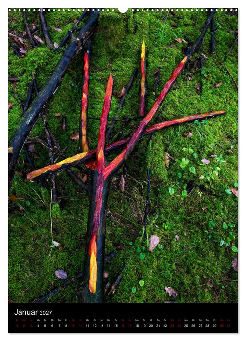 NATUREART - KUNST IN DER NATUR (CALVENDO Wandkalender 2027)