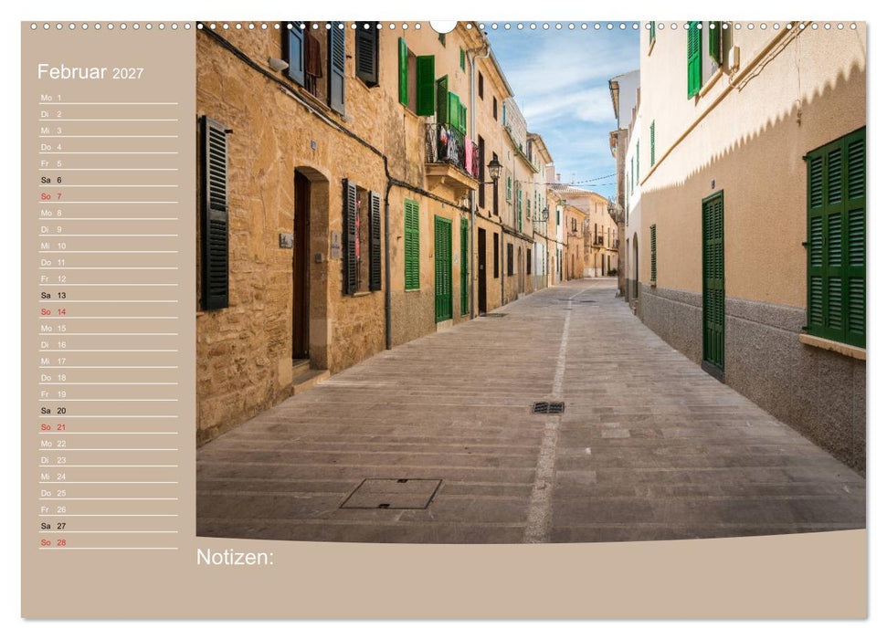 Im Osten von Mallorca (CALVENDO Wandkalender 2027)