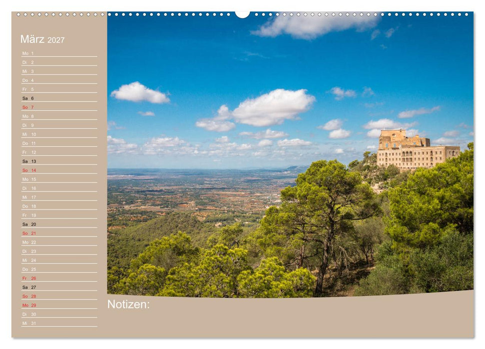 Im Osten von Mallorca (CALVENDO Wandkalender 2027)