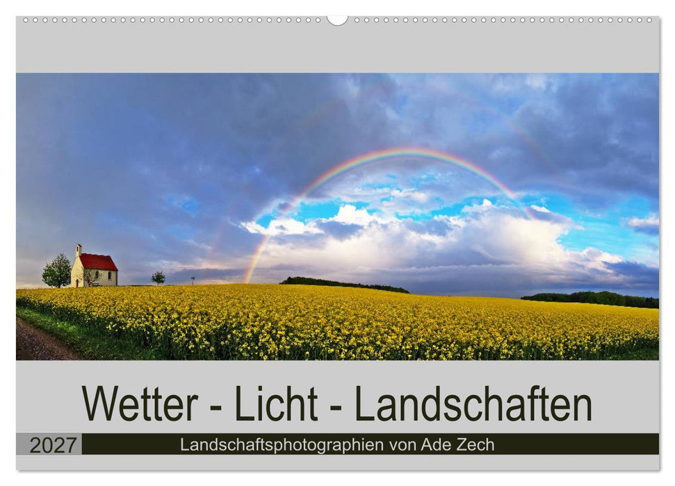 Wetter - Licht - Landschaften (CALVENDO Wandkalender 2027)