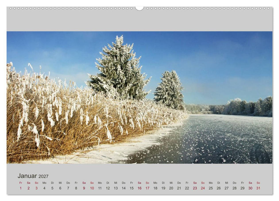 Wetter - Licht - Landschaften (CALVENDO Premium Wandkalender 2027)