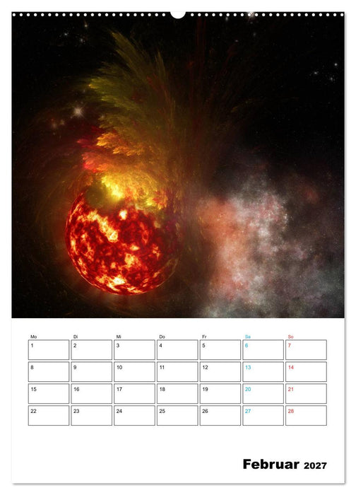 Im Weltraum (CALVENDO Wandkalender 2027)