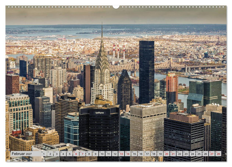 New York Impressionen 2027 (CALVENDO Premium Wandkalender 2027)