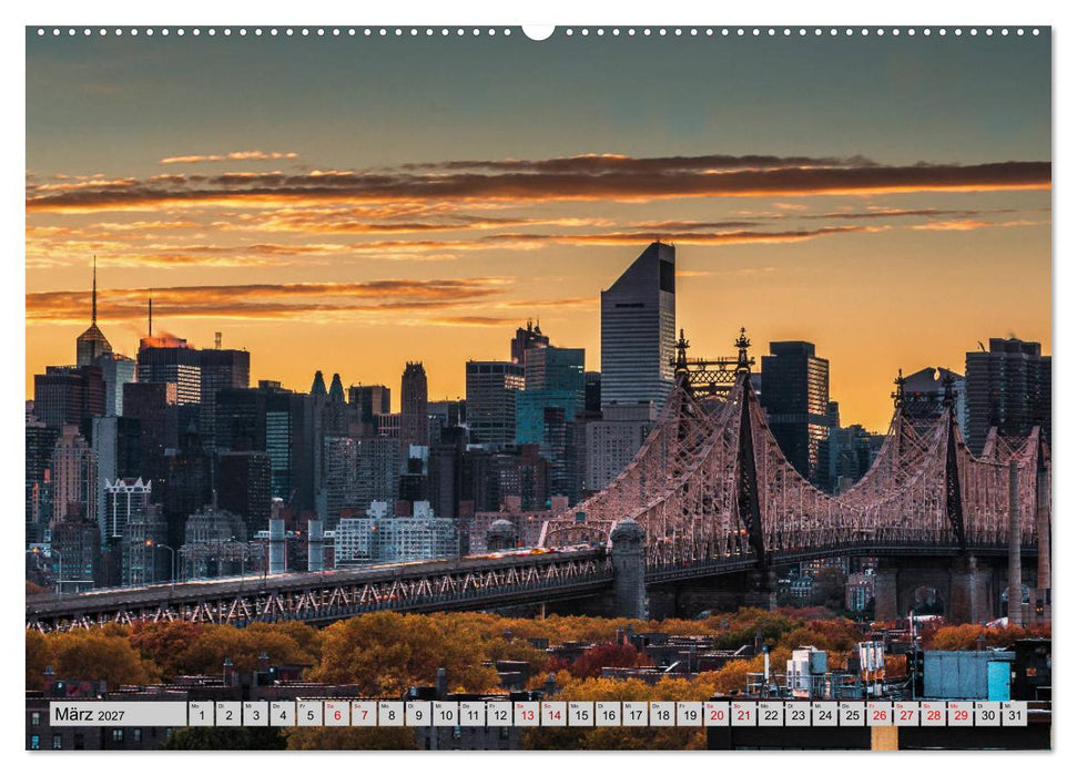 New York Impressionen 2027 (CALVENDO Premium Wandkalender 2027)