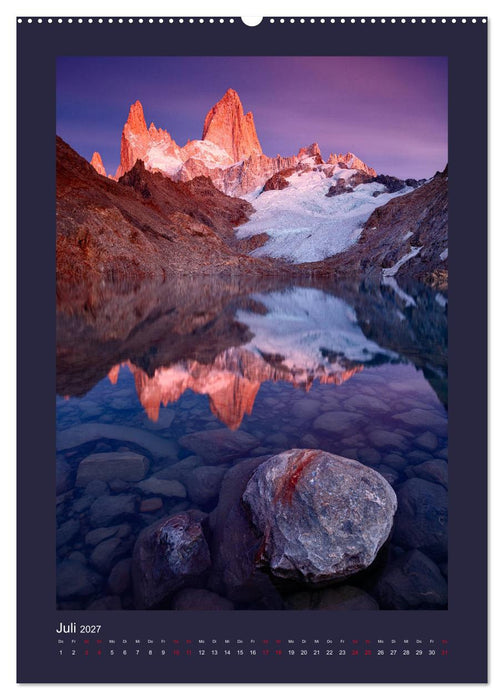 Patagonien: Sehnsuchtsziel am Ende der Welt (CALVENDO Premium Wandkalender 2027)