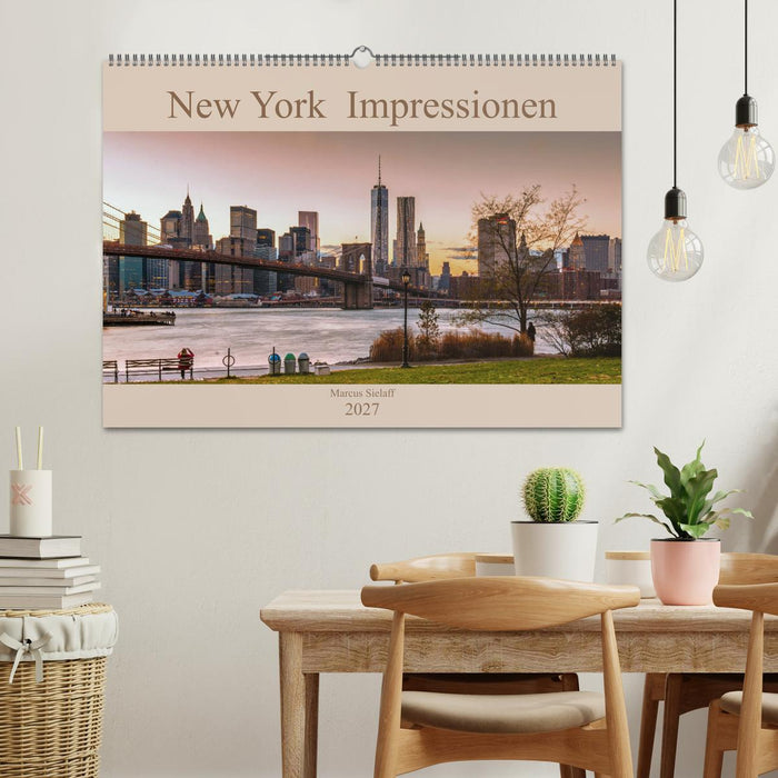 New York Impressionen 2027 (CALVENDO Wandkalender 2027)