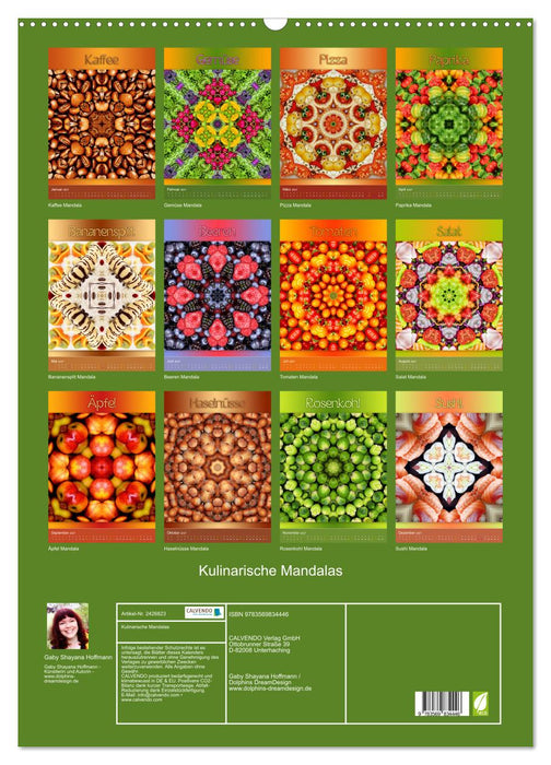 Kulinarische Mandalas (CALVENDO Wandkalender 2027)
