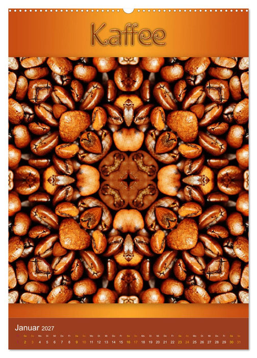 Kulinarische Mandalas (CALVENDO Wandkalender 2027)