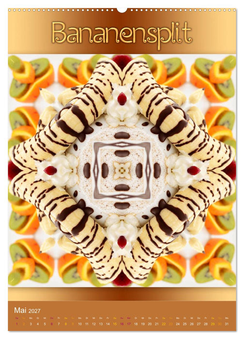 Kulinarische Mandalas (CALVENDO Wandkalender 2027)