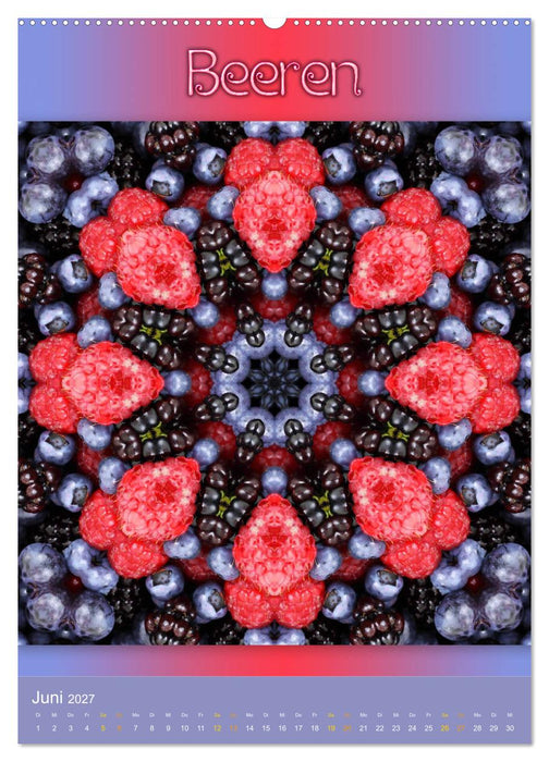 Kulinarische Mandalas (CALVENDO Wandkalender 2027)