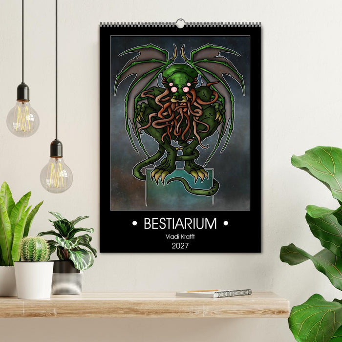 Bestiarium Vladi Krafft (CALVENDO Wandkalender 2027)