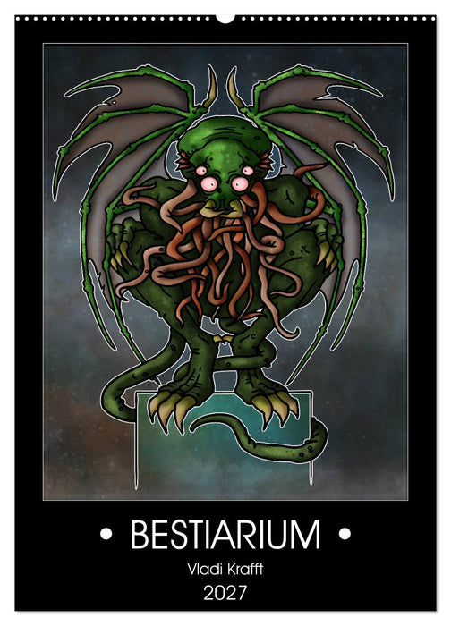 Bestiarium Vladi Krafft (CALVENDO Wandkalender 2027)