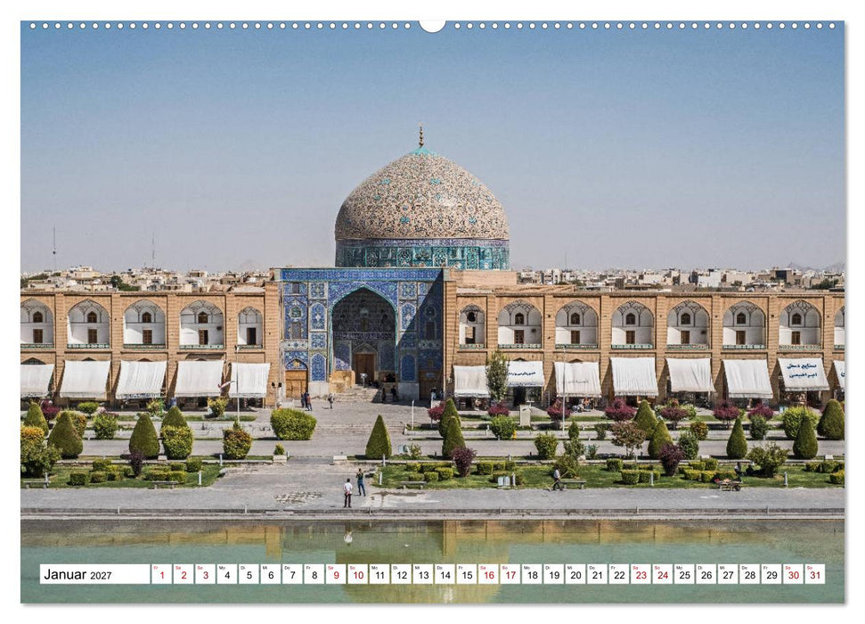 Städte des Irans - Isfahan (CALVENDO Wandkalender 2027)
