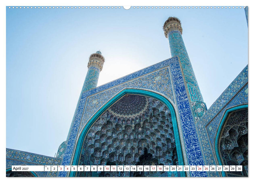 Städte des Irans - Isfahan (CALVENDO Wandkalender 2027)