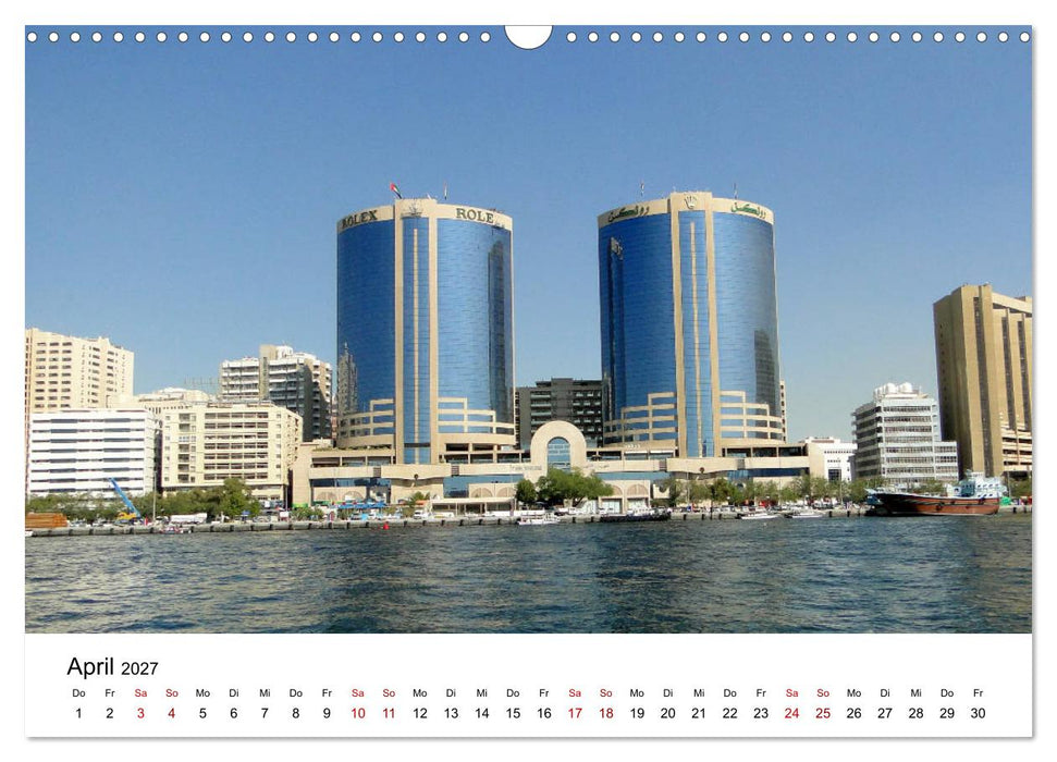Dubai - Ein Erlebnis (CALVENDO Wandkalender 2027)