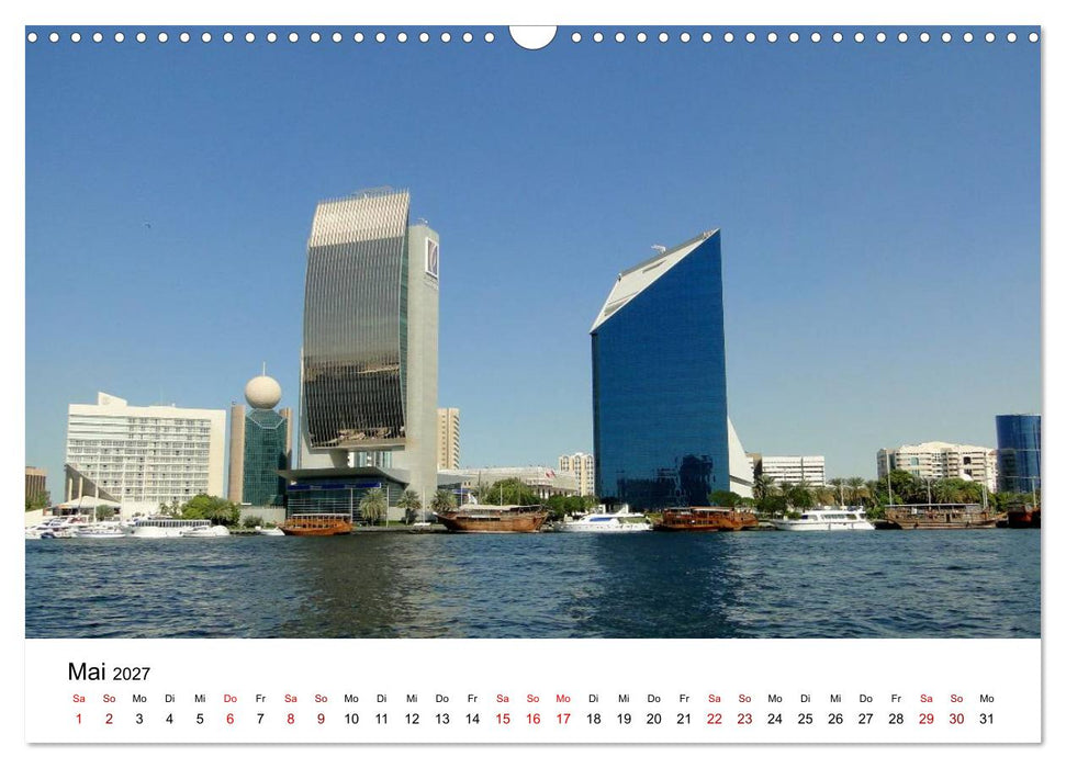 Dubai - Ein Erlebnis (CALVENDO Wandkalender 2027)