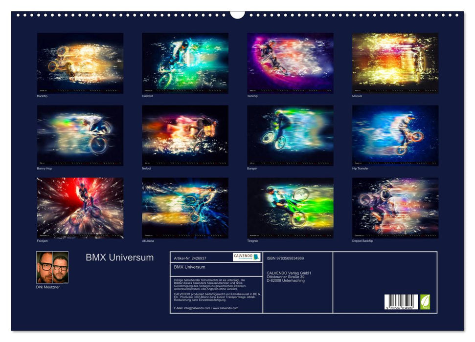 BMX Universum (CALVENDO Wandkalender 2027)