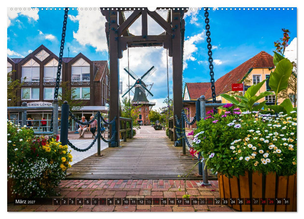 Papenburg - Venedig des Nordens (CALVENDO Wandkalender 2027)