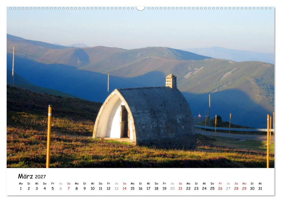 Jakobsweg - Camino Primitivo (CALVENDO Premium Wandkalender 2027)