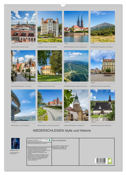 NIEDERSCHLESIEN Idylle und Historie (CALVENDO Wandkalender 2027)