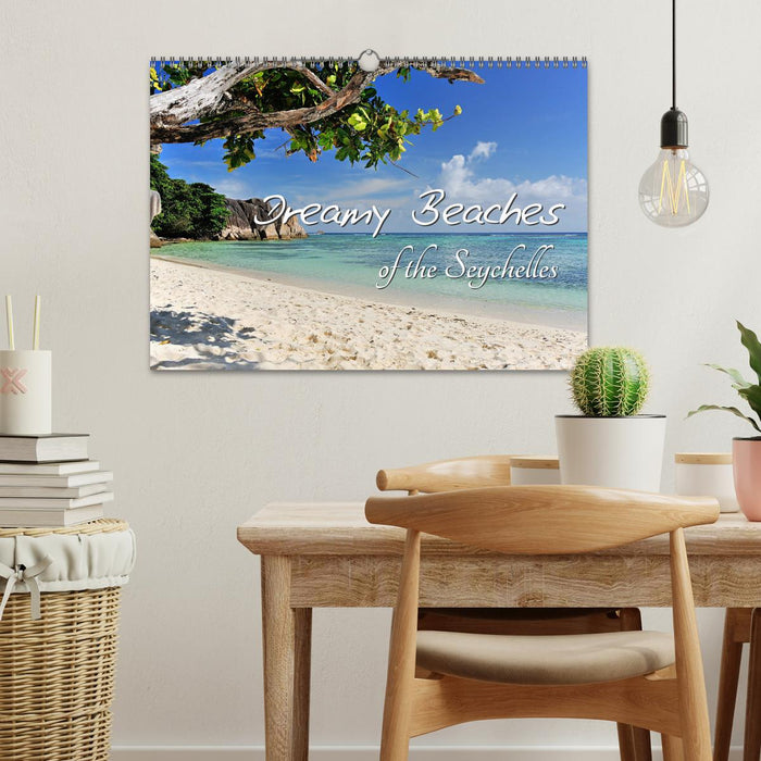 Dreamy Beaches of the Seychelles (CALVENDO Monthly Calendar 2027)