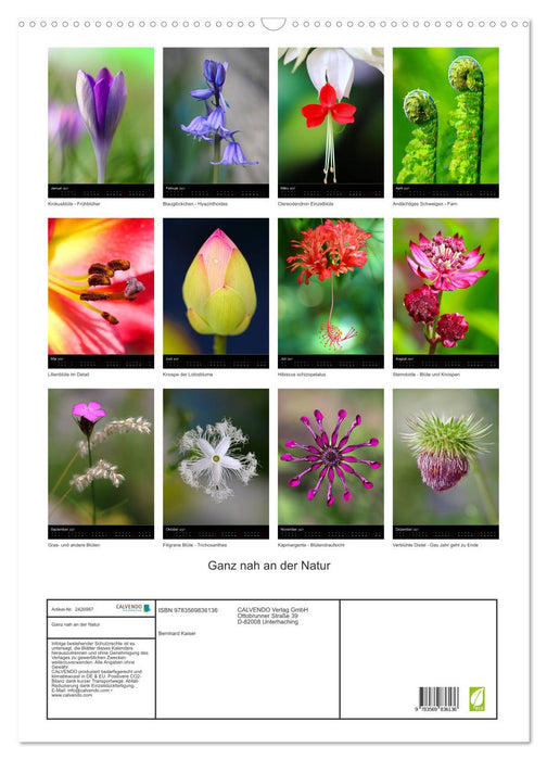 Ganz nah an der Natur (CALVENDO Wandkalender 2027)