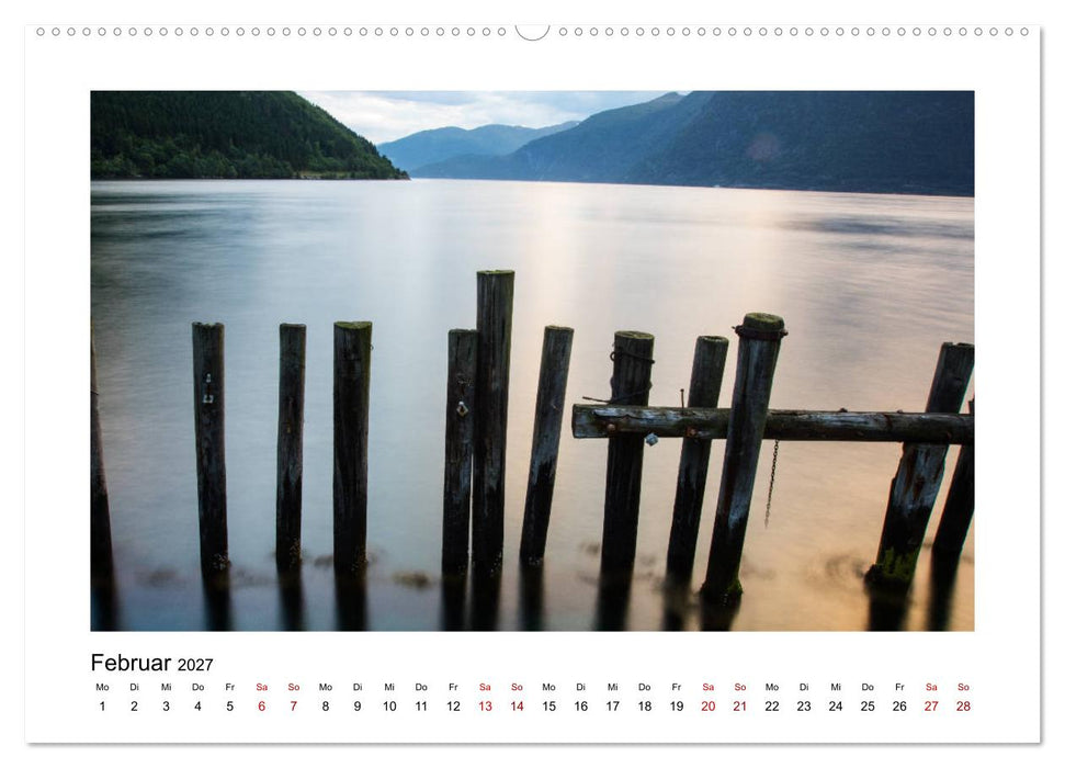 Norwegen - Faszination Fjordland (CALVENDO Premium Wandkalender 2027)