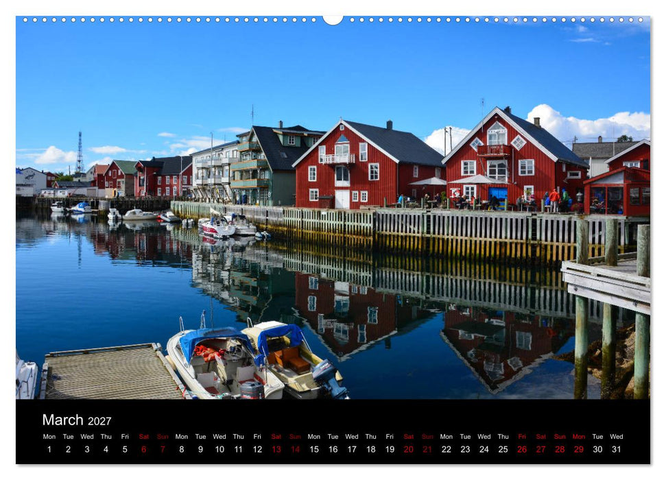 The magical Lofoten Islands (CALVENDO Premium-Calendar 2027)
