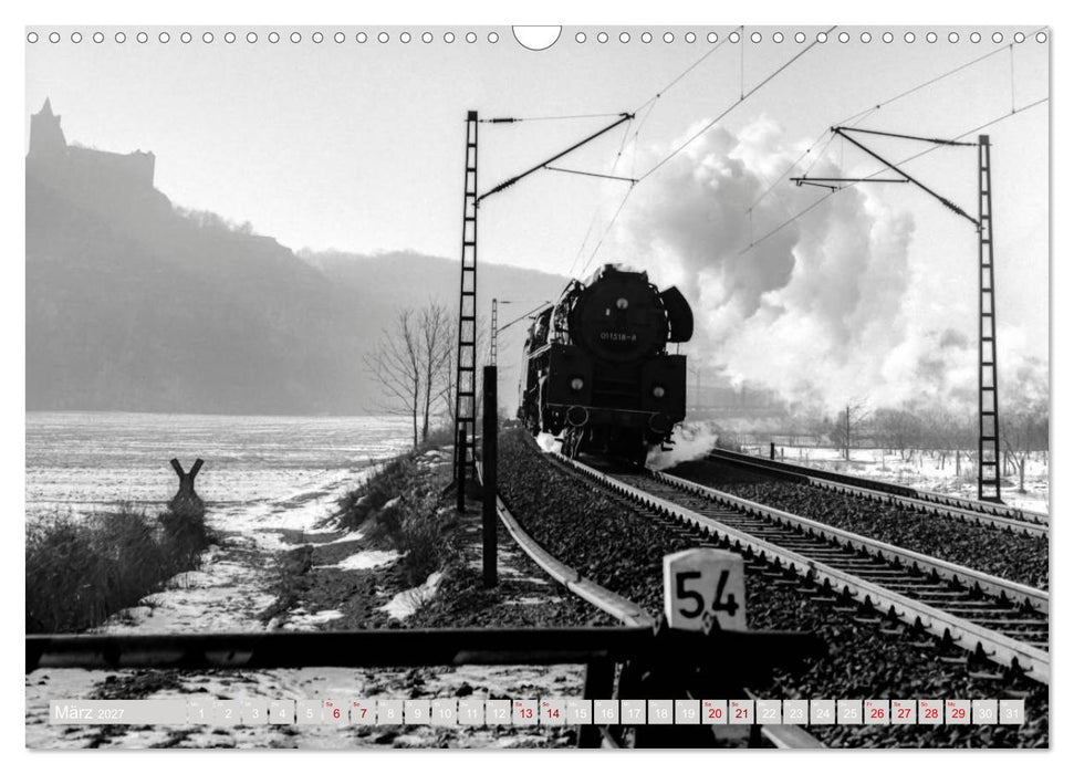 Feuer, Wasser und Dampf (CALVENDO Wandkalender 2027)
