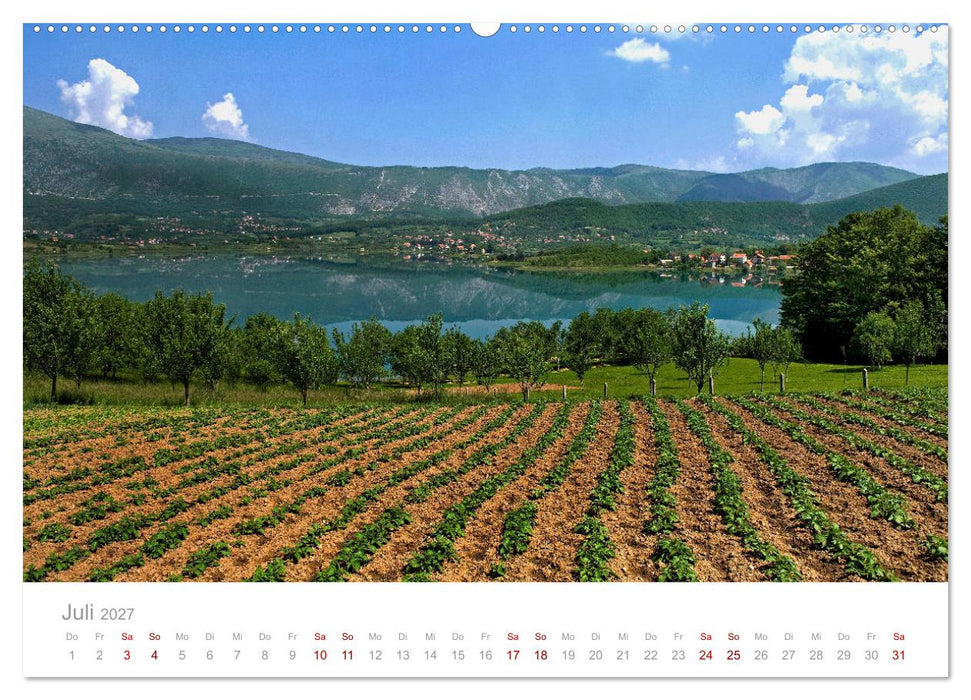 Kreuz und quer durch Bosnien-Herzegowina (CALVENDO Premium Wandkalender 2027)