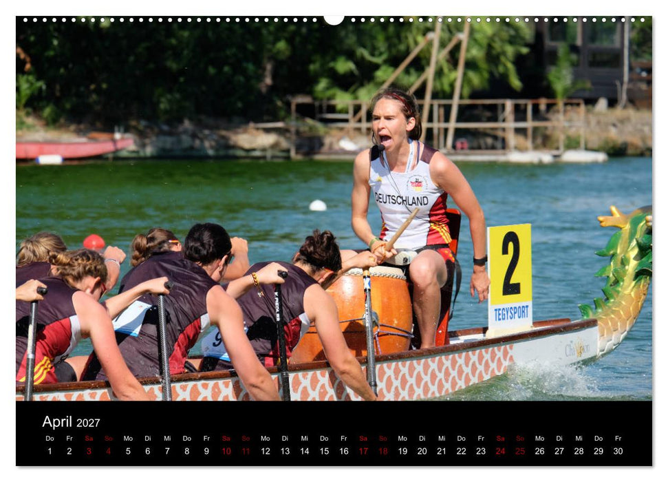 Drachenboot - MissionRome (CALVENDO Wandkalender 2027)