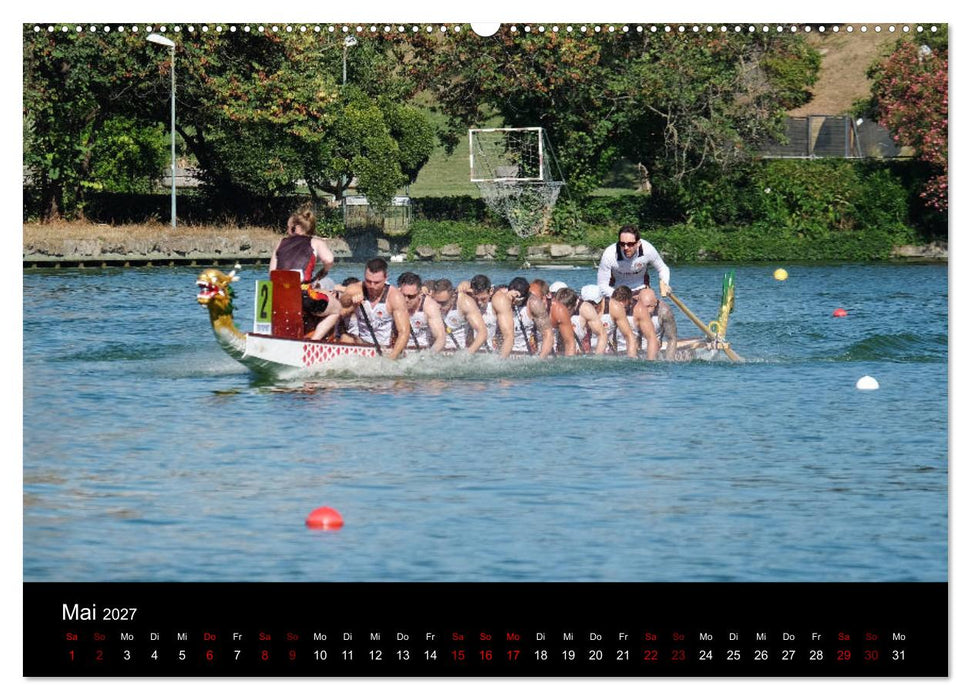 Drachenboot - MissionRome (CALVENDO Wandkalender 2027)