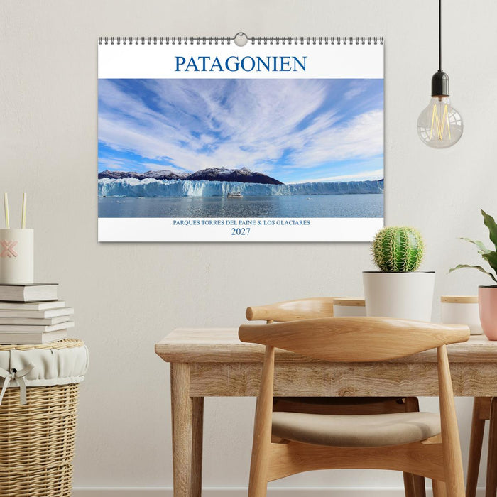 Patagonien - Parques Torres del Paine und Los Glaciares (CALVENDO Wandkalender 2027)