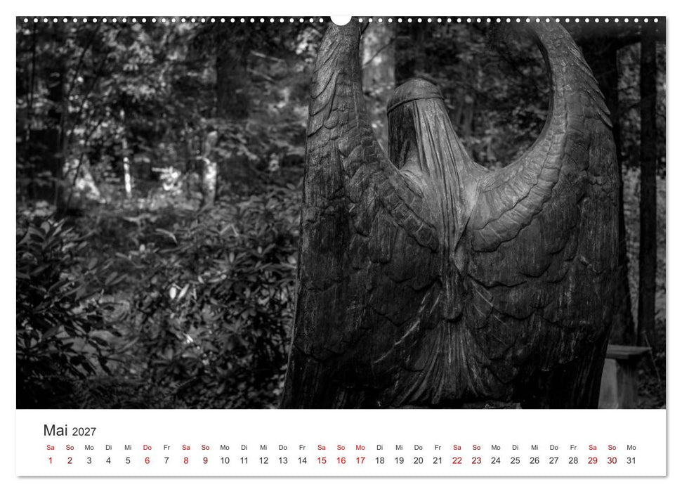Wachgeküsst - Vom Zauber der Vergangenheit - Südwestkirchhof Stahnsdorf (CALVENDO Wandkalender 2027)
