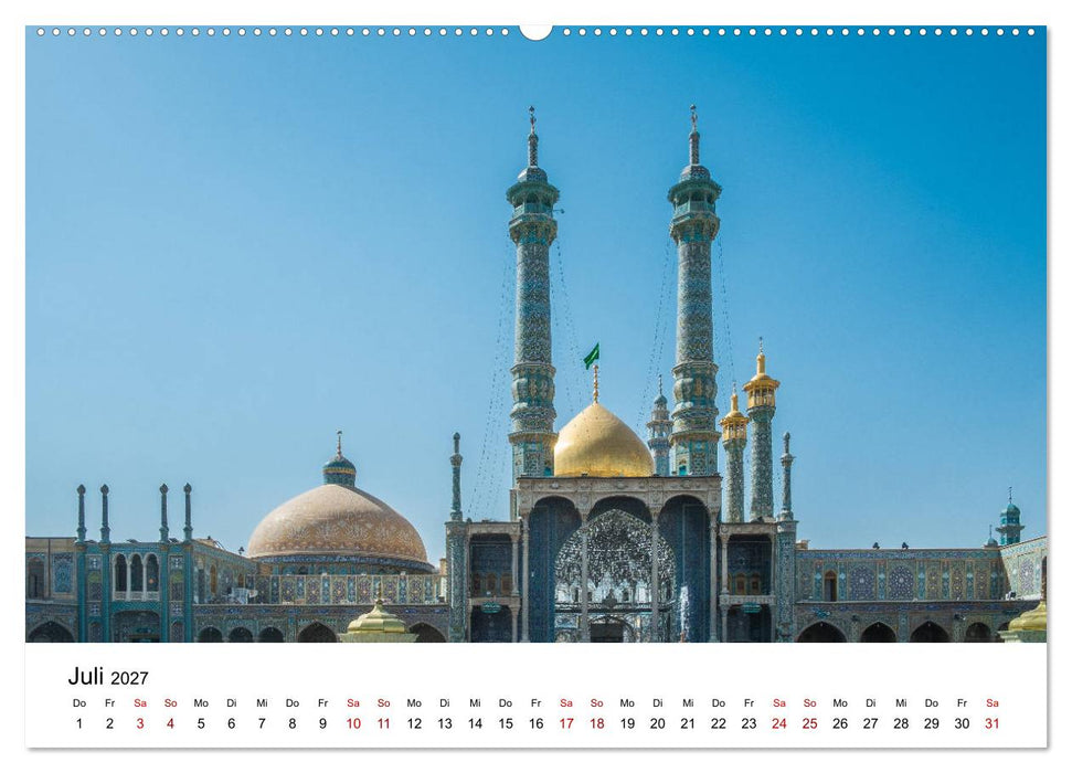 Der Iran - Zauber des Orients (CALVENDO Premium Wandkalender 2027)