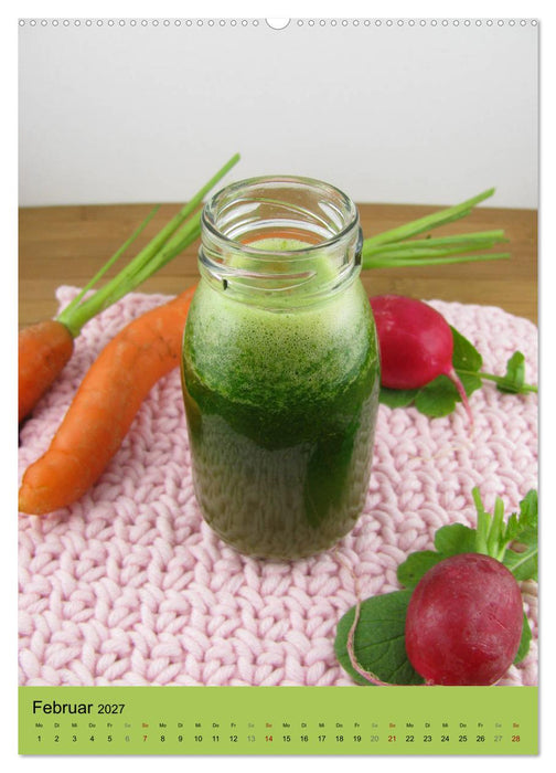 Detox Drinks! Gesund und lecker (CALVENDO Premium Wandkalender 2027)