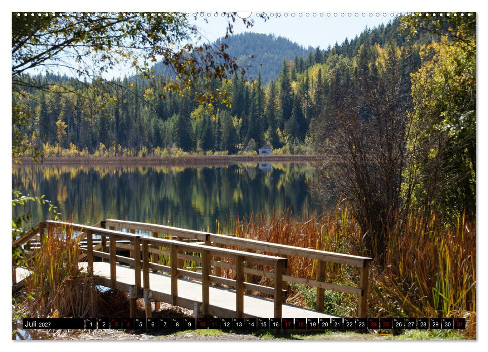 Kanadas British Columbia - Herbstzeit (CALVENDO Premium Wandkalender 2027)