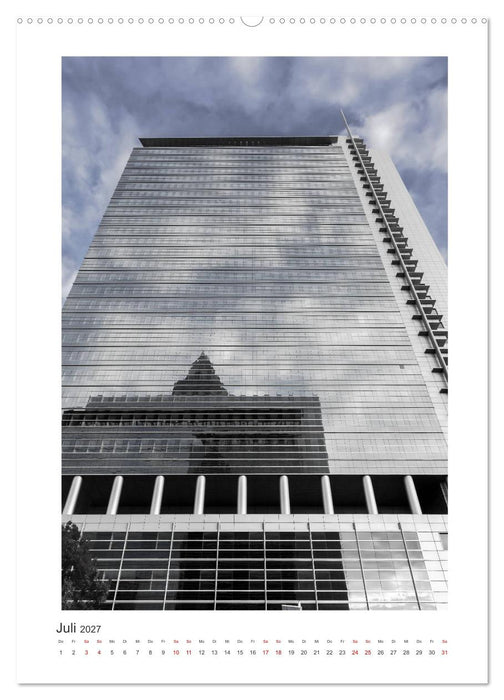 Spektakuläre Architektur in Frankfurt a.M. (CALVENDO Premium Wandkalender 2027)